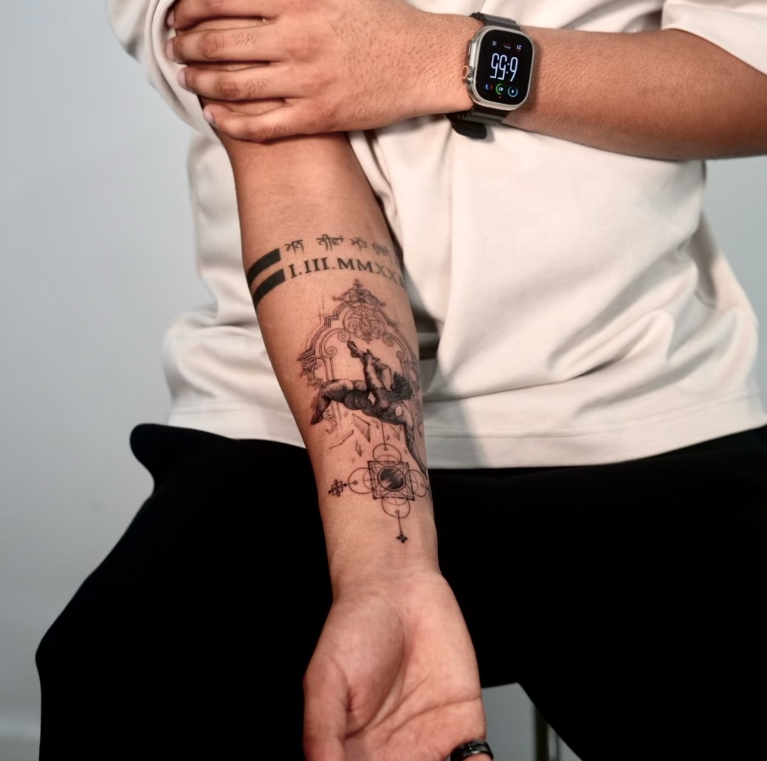 Tattoo by @ji.min.tt — black_and_grey, realism