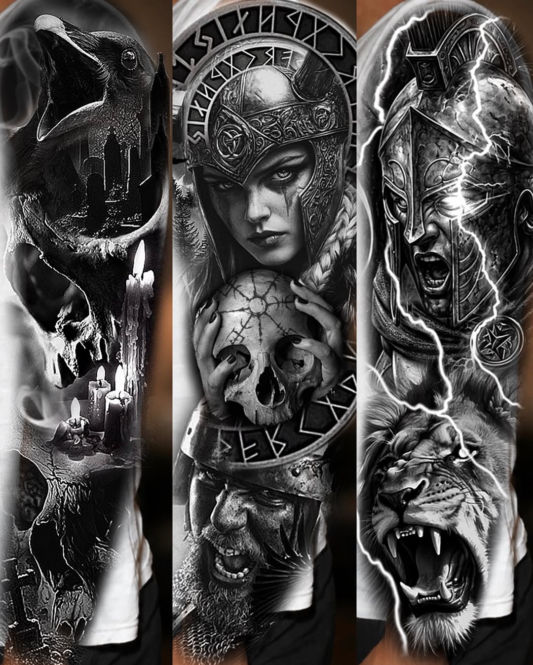 Tattoo by @harveyztattooz — realism, black_and_grey