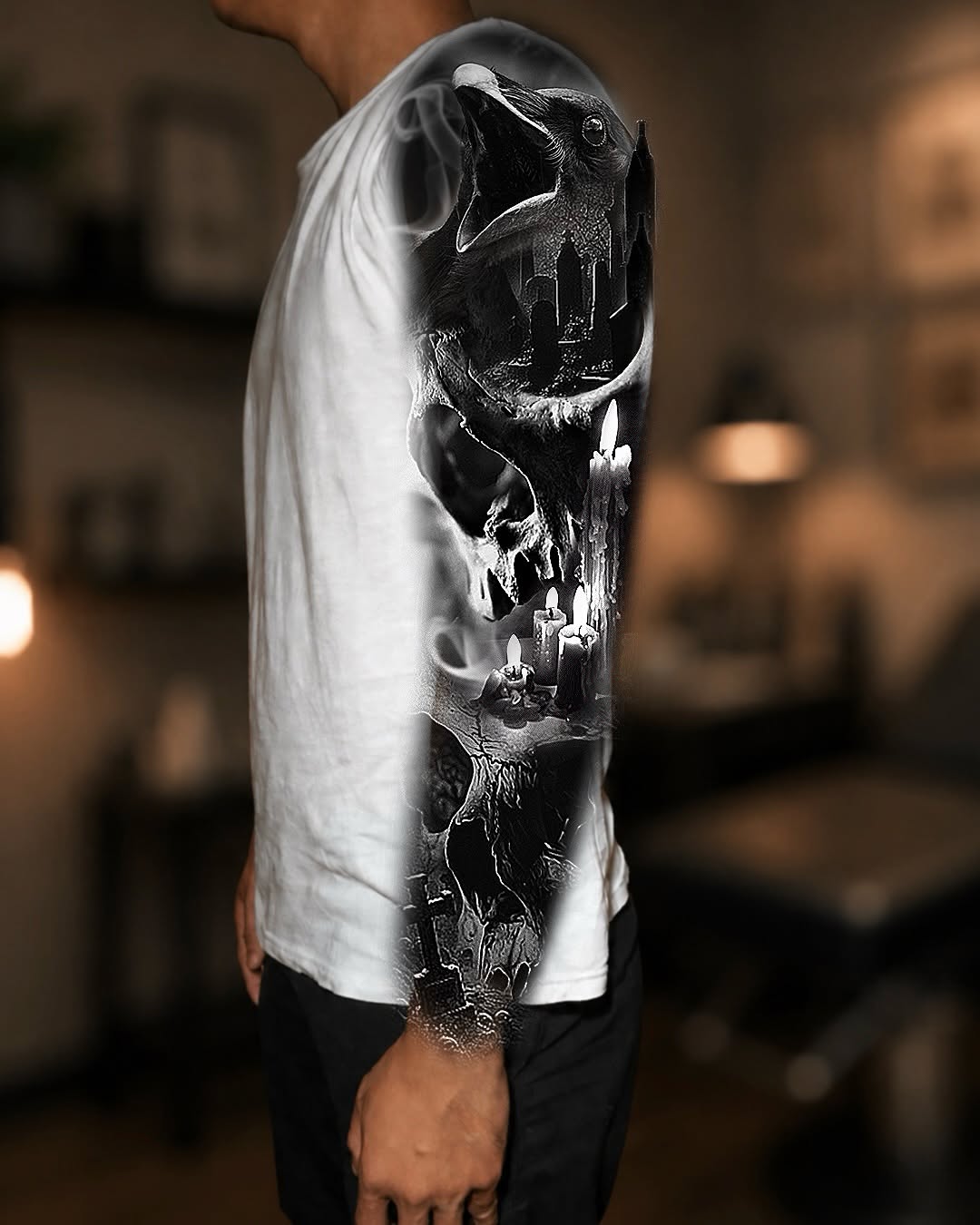 Tattoo by @harveyztattooz — realism, dark_realism