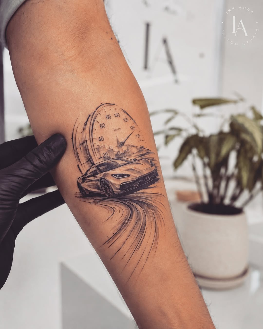 Tattoo by @ink_______aura โ realism, fine_line