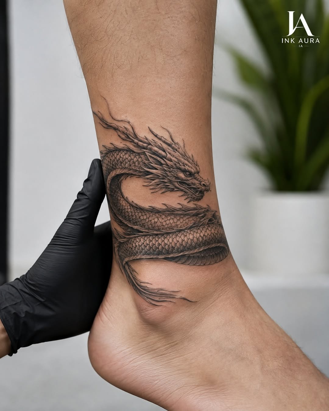 Tattoo by @ink_______aura โ black_and_grey, realism