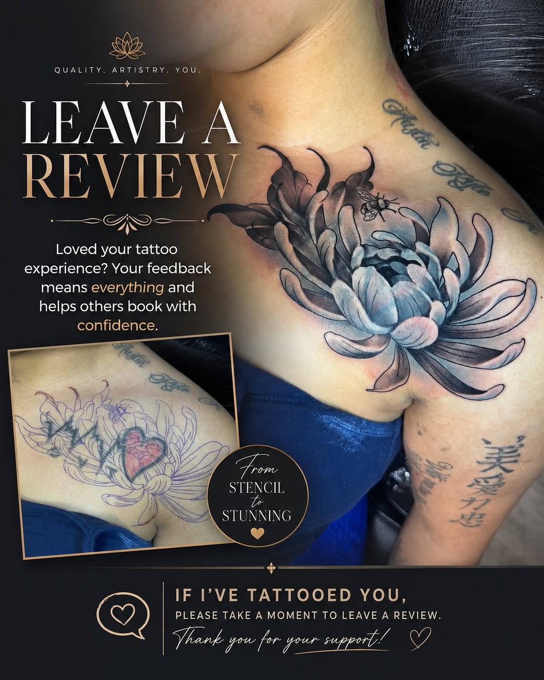 Tattoo by @jaytattoo405 — black_and_grey, realism