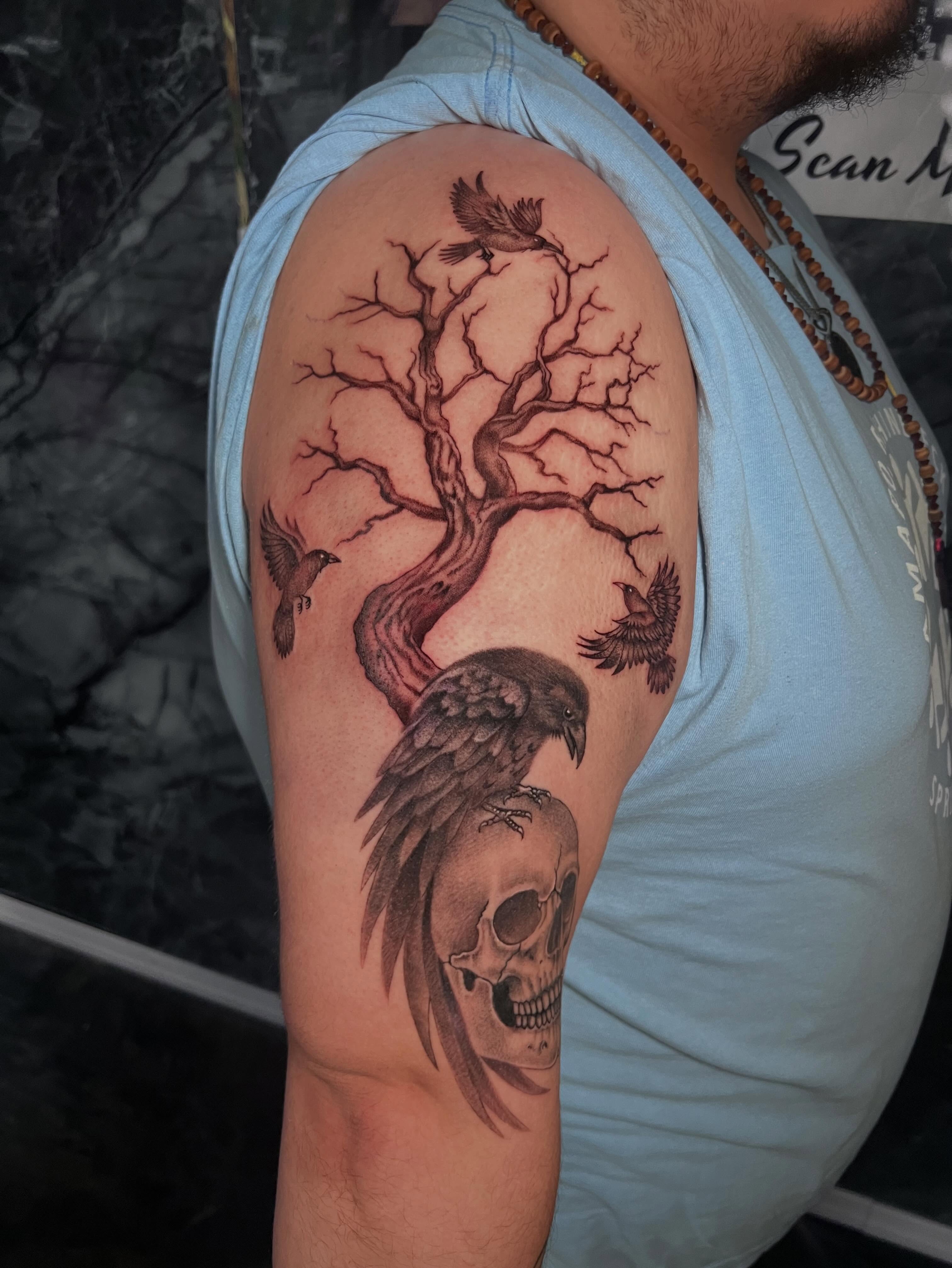 Tattoo by @galiciaink — realism, black_and_grey