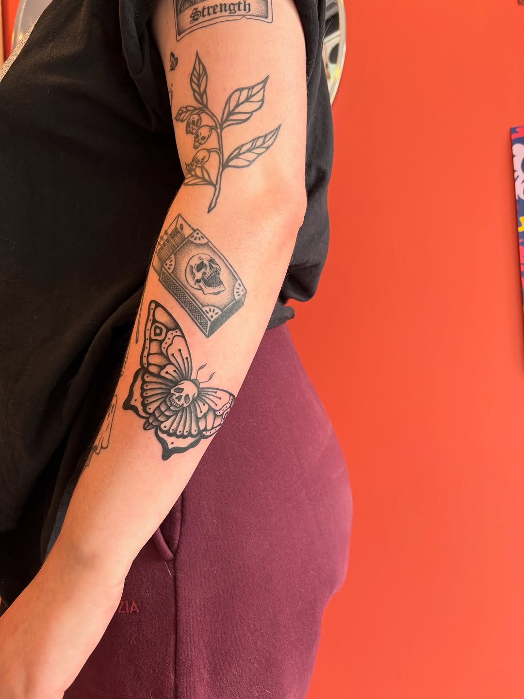 Tattoo by @tattoos4freaks — black_and_grey, fine_line