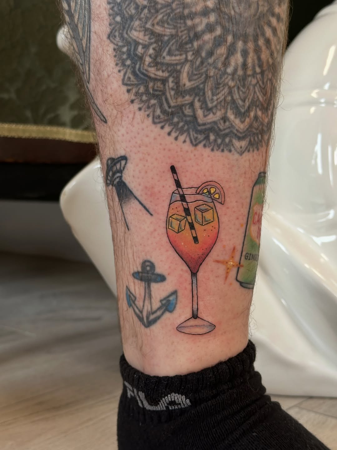 Tattoo by @apri1fish β new_school