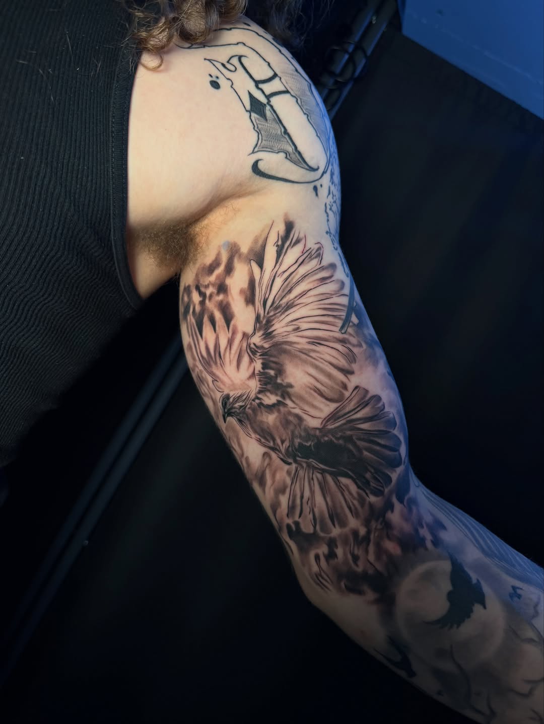 Tattoo by @inkwjuju — realism, black_and_grey