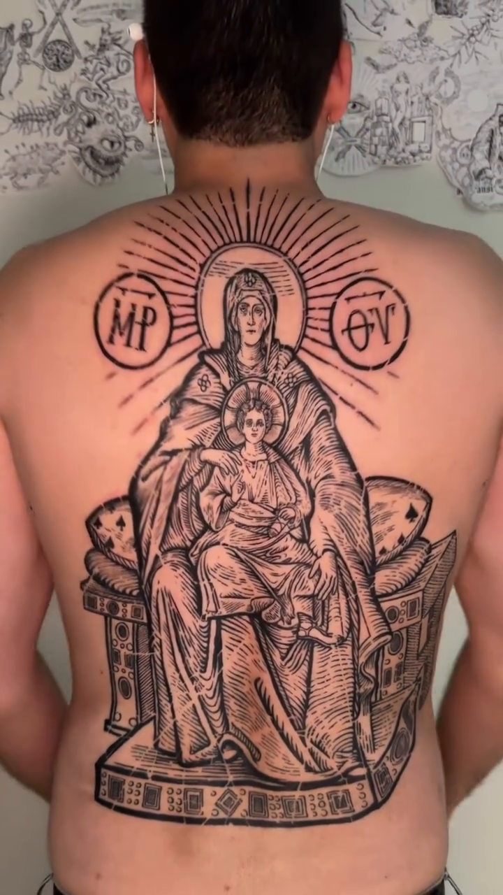 Tattoo by @goh.tattoo β black_and_grey, ornamental