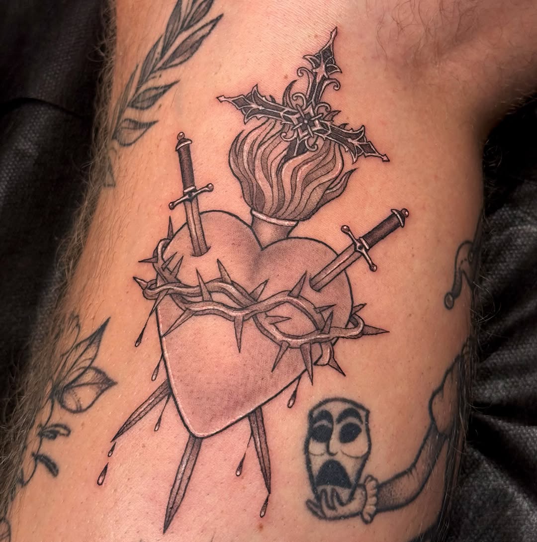 Tattoo by @inkbyleah_ โ black_and_grey, realism