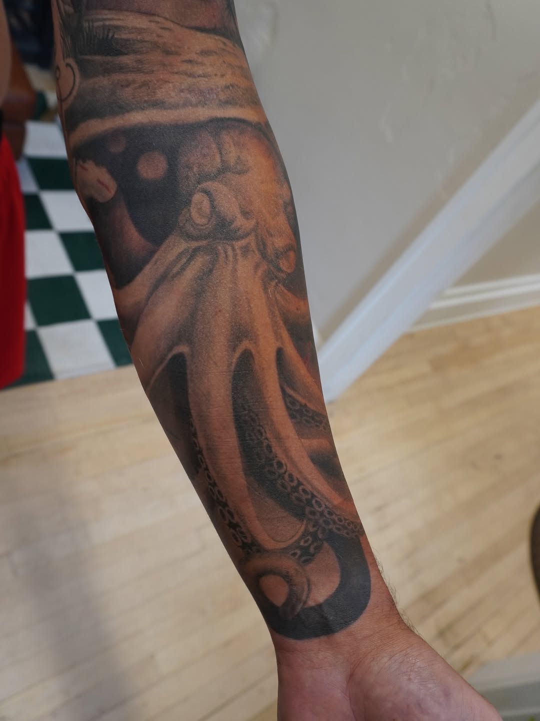 Tattoo by @jbren.art — realism, black_and_grey