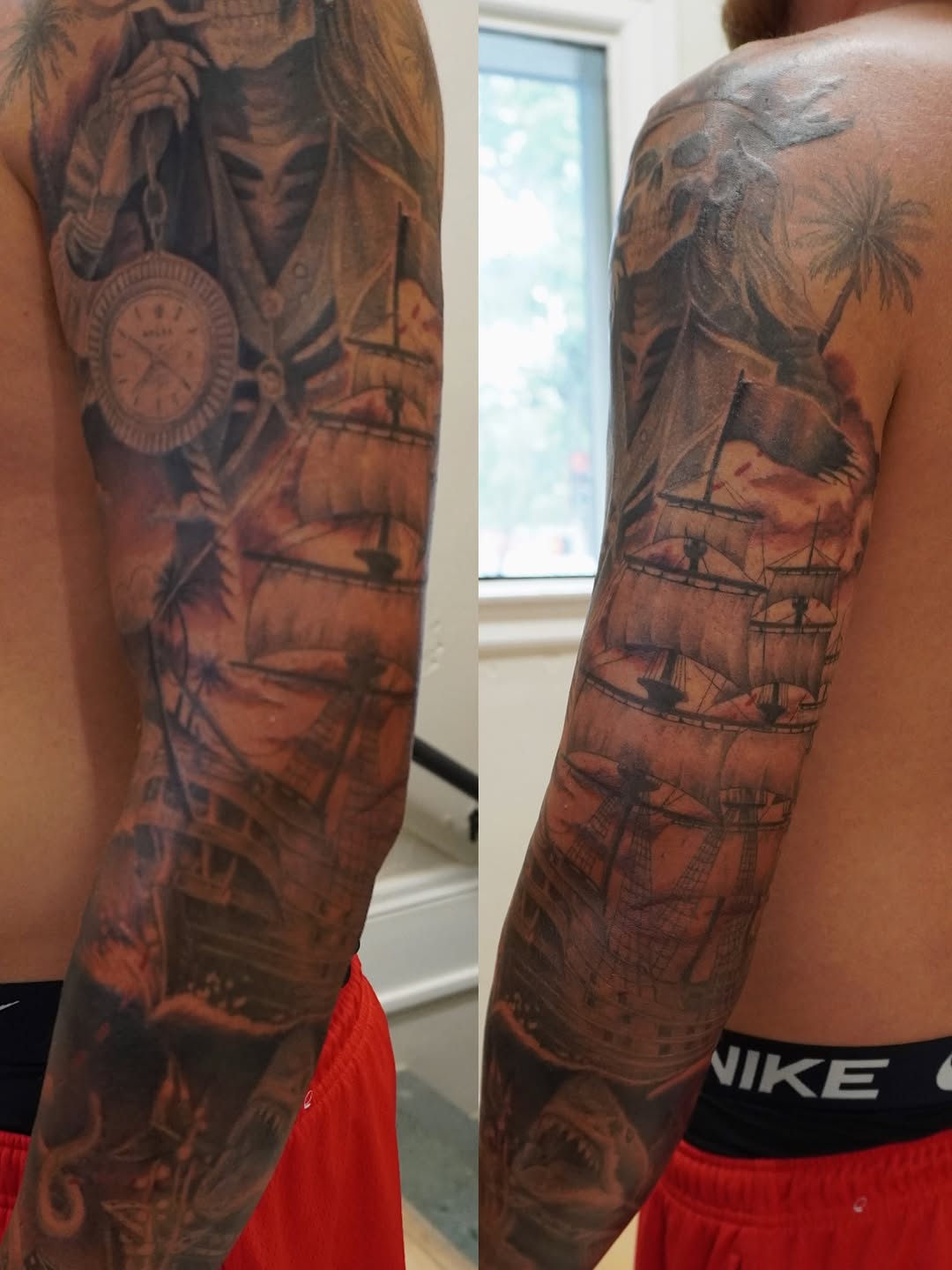 Tattoo by @jbren.art — realism, black_and_grey