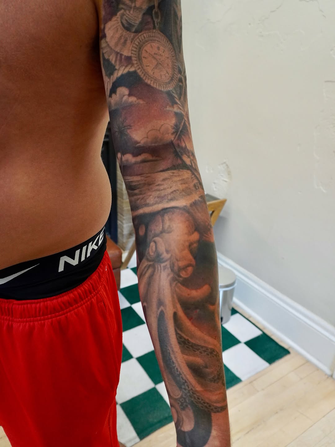 Tattoo by @jbren.art — realism, black_and_grey