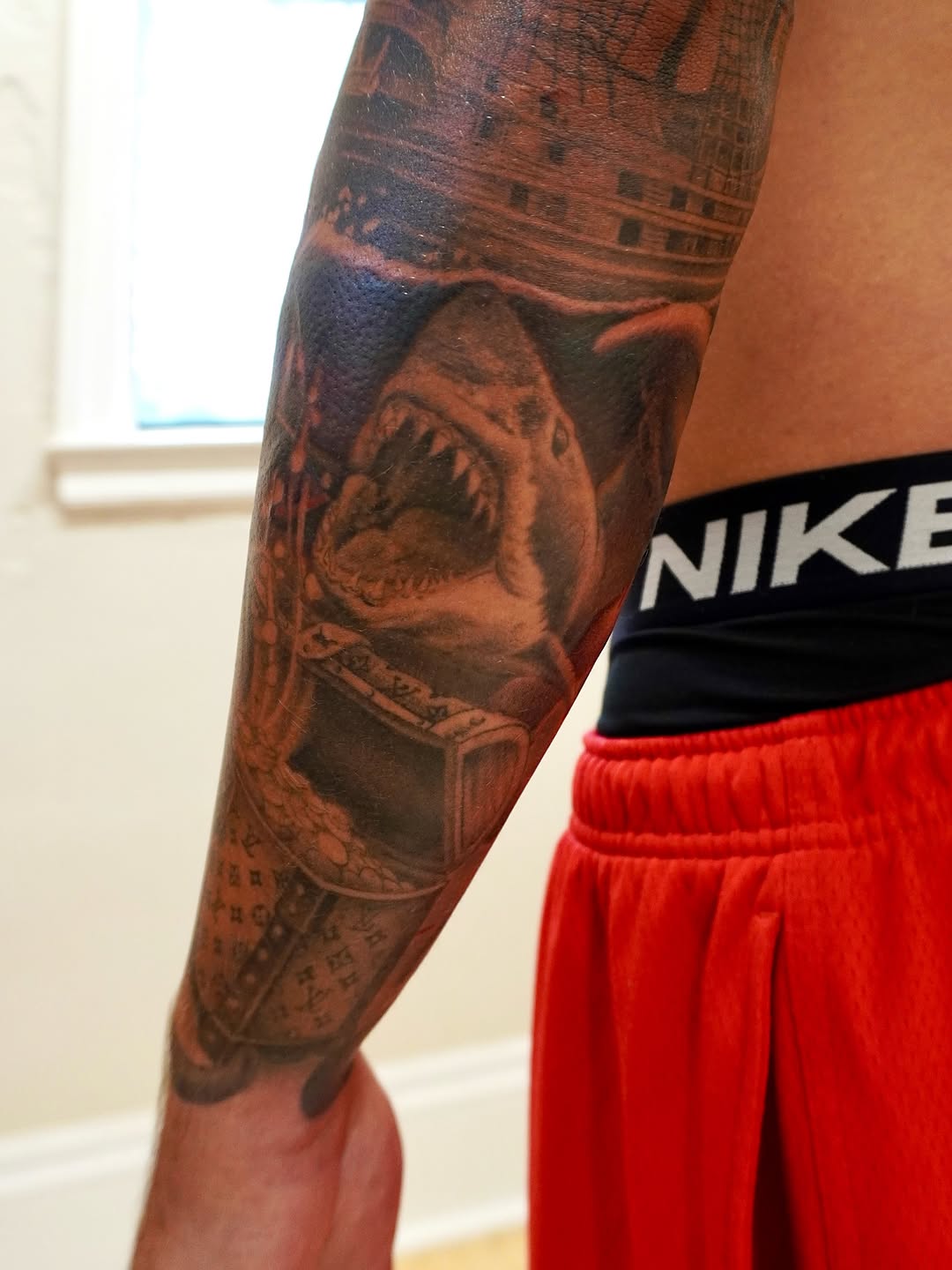 Tattoo by @jbren.art — realism, black_and_grey