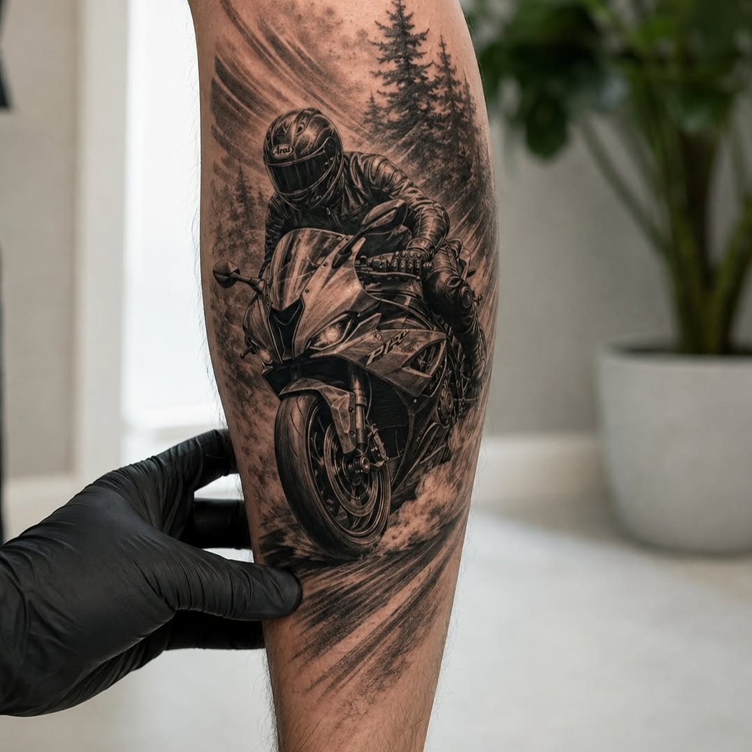 Tattoo by @ink_______aura โ realism, black_and_grey
