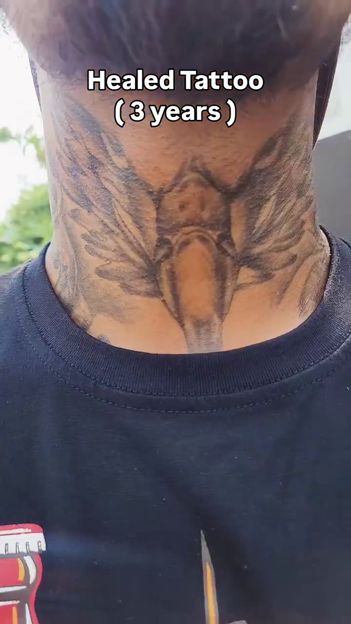Tattoo by @therealmoneybagink — black_and_grey, realism