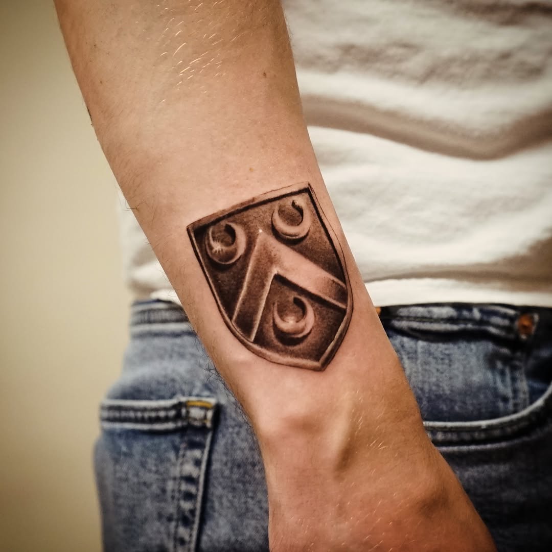 Tattoo by @alexmoska_tattoo — realism, black_and_grey