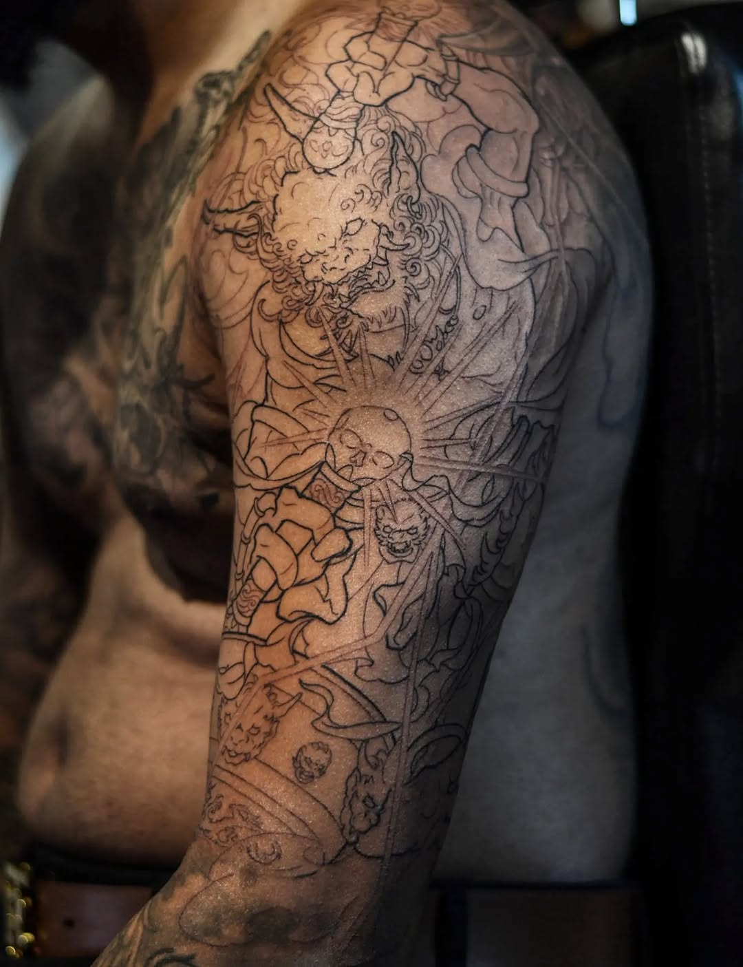 Tattoo by @artofsteve โ japanese_irezumi