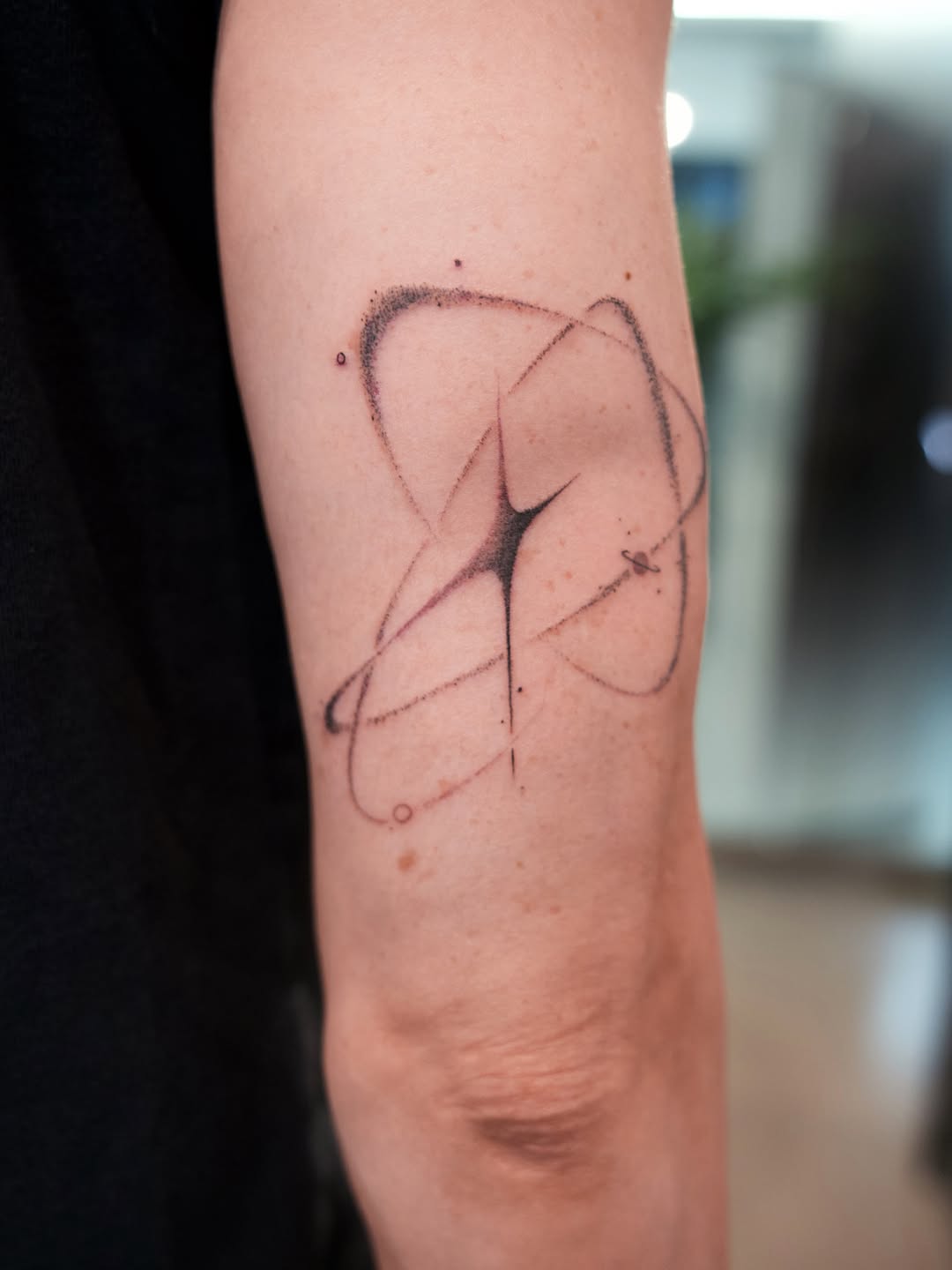 Tattoo by @tattooist_lionel — fine_line, dotwork