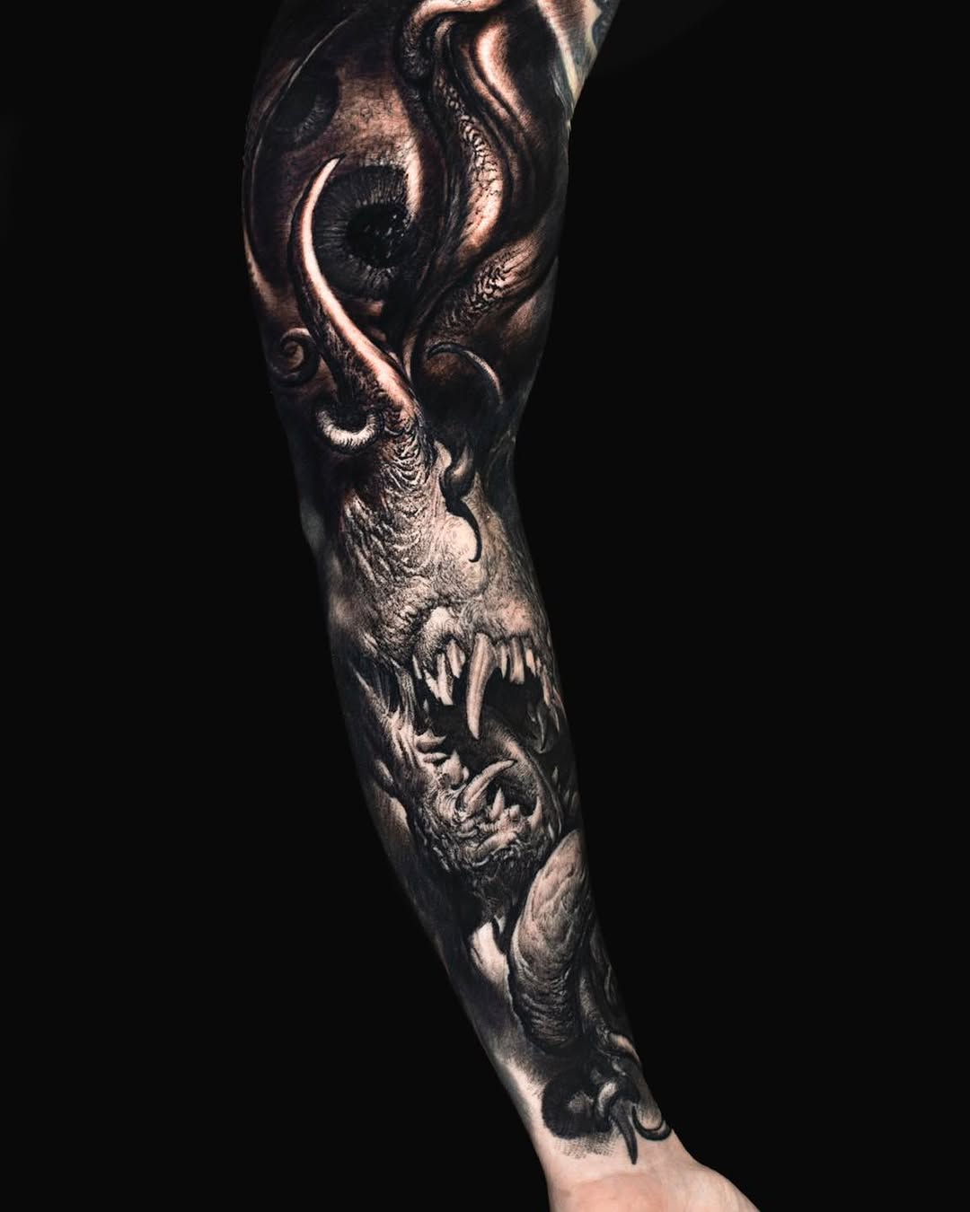 Tattoo by @valentin_tmst β realism, dark_realism
