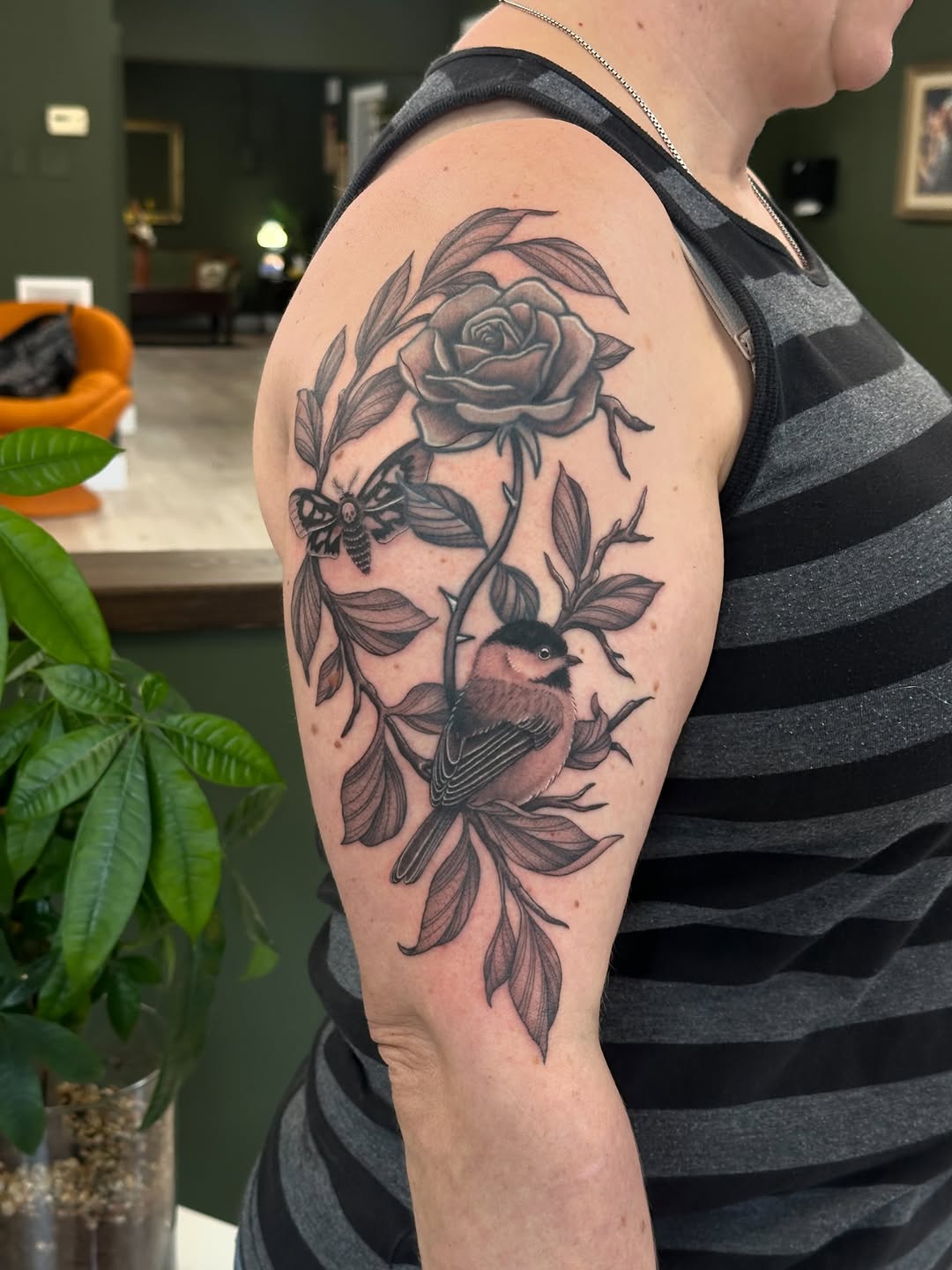 Tattoo by @perreault.productions โ realism, black_and_grey