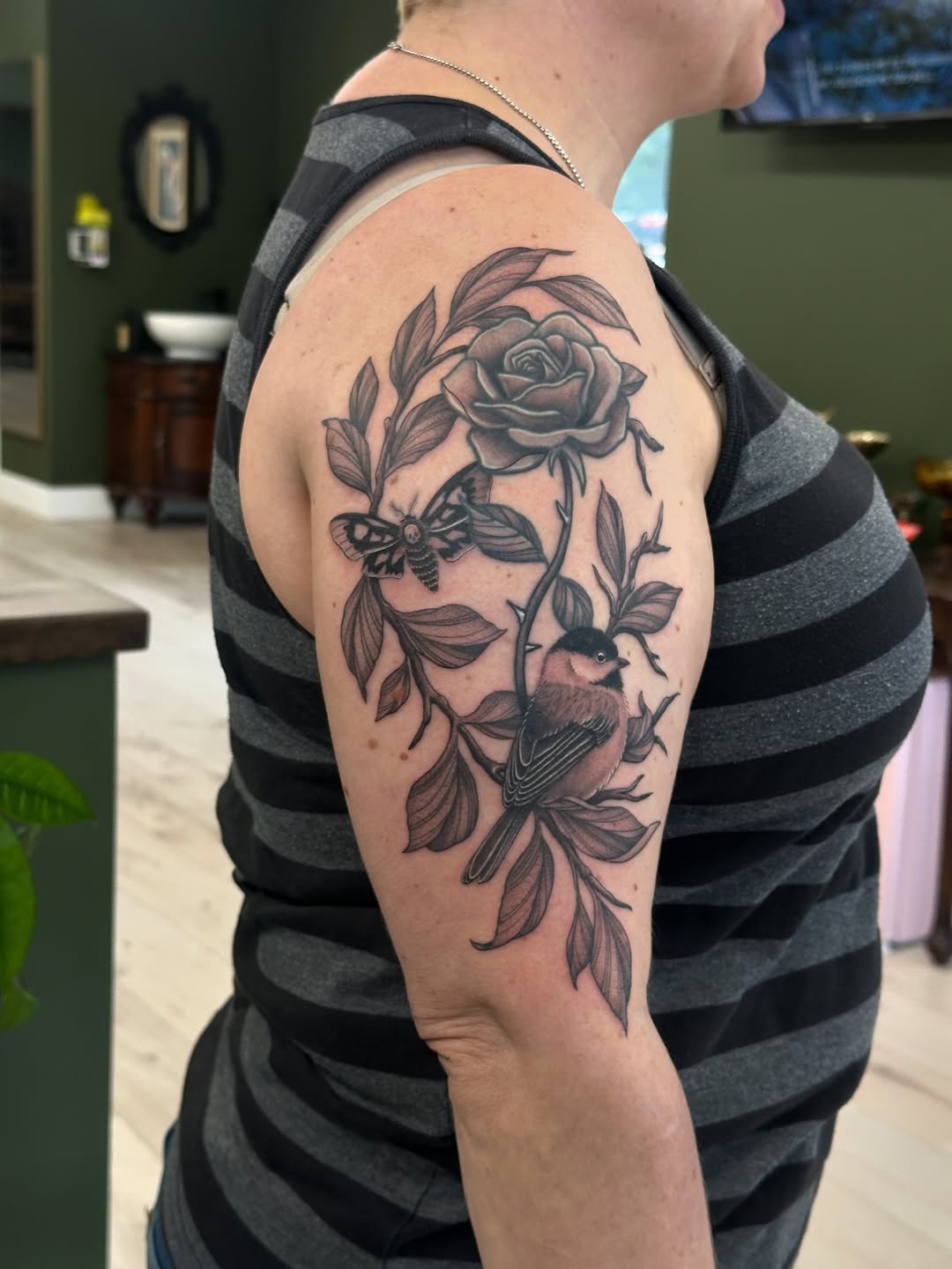 Tattoo by @perreault.productions โ black_and_grey, realism