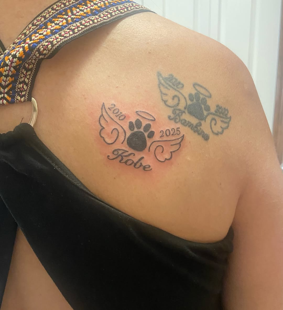 Tattoo by @crabbystabztattoos — lettering_script, fine_line