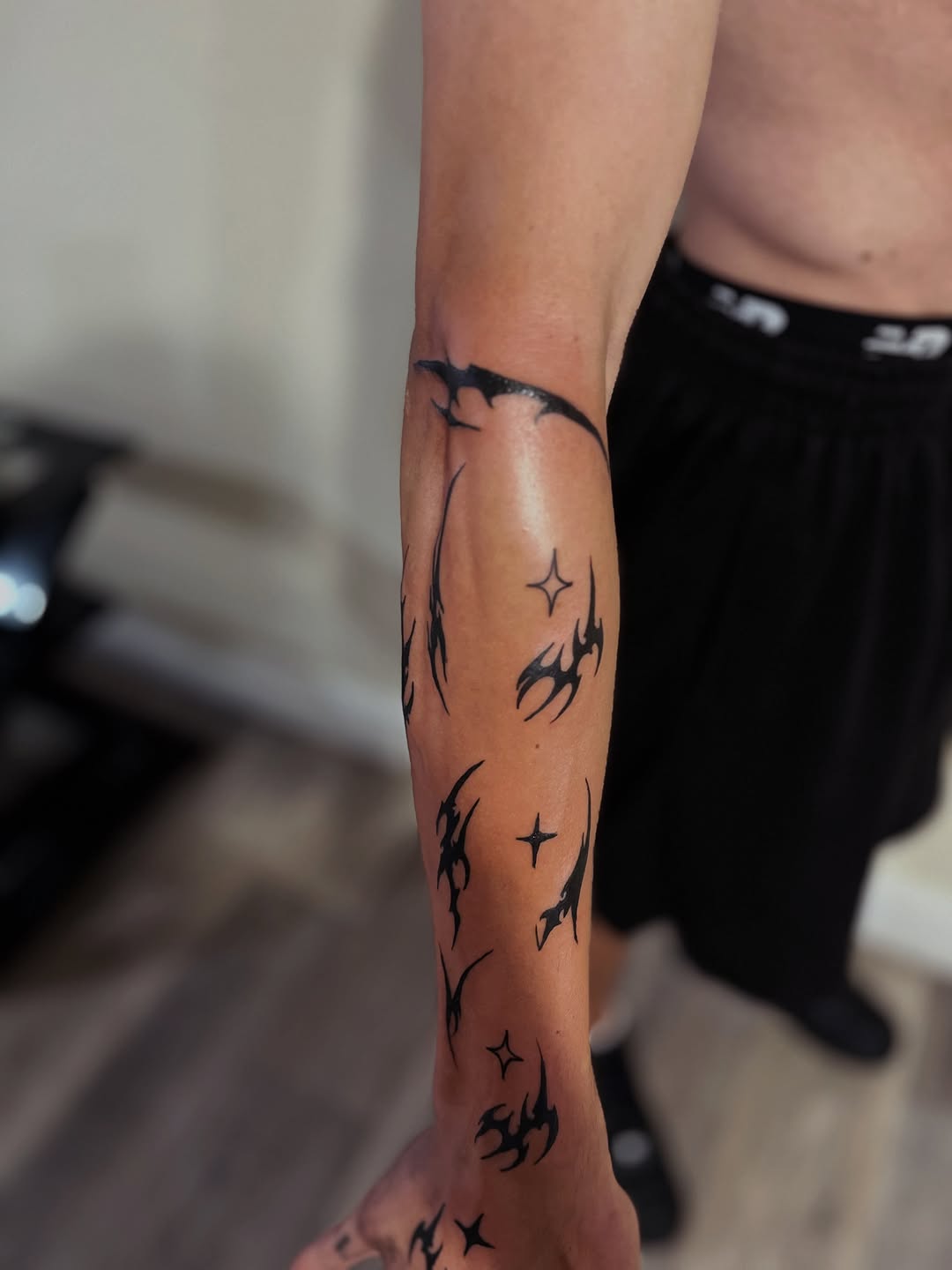 Tattoo by @noir__tattoos — blackwork