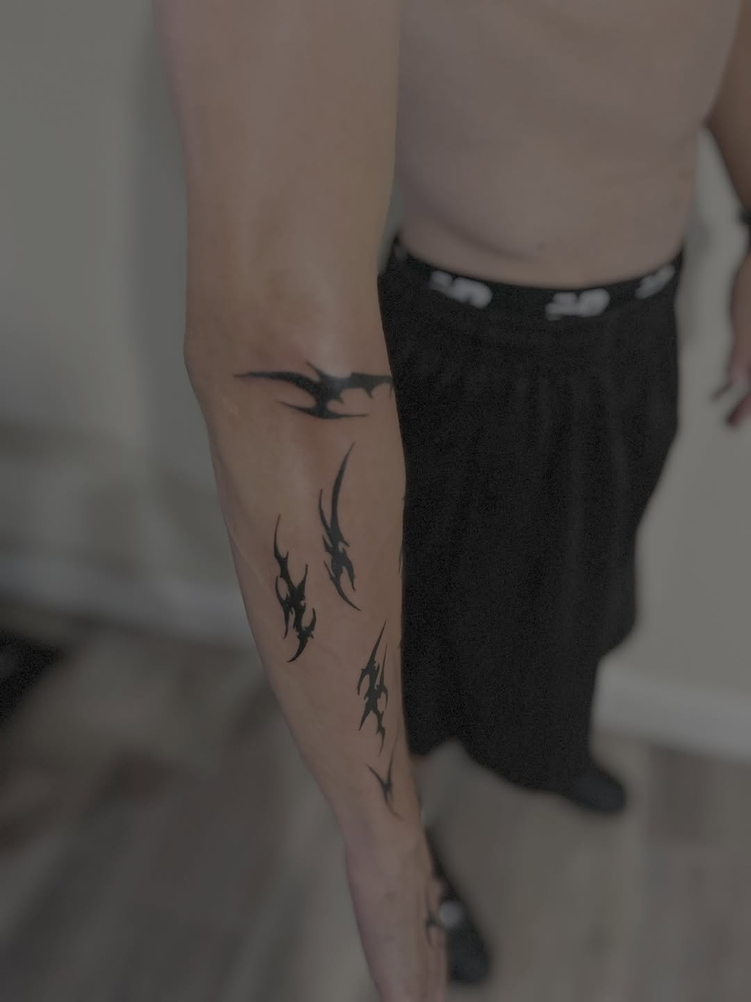 Tattoo by @noir__tattoos — tribal