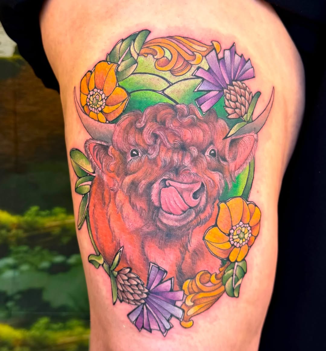 Tattoo by @moggtattoo — realism, neo_traditional