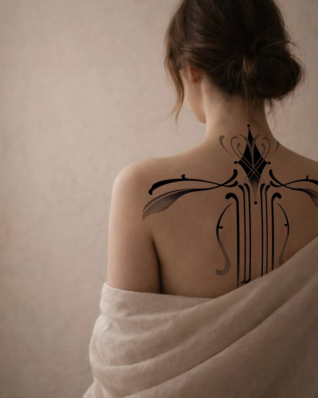 Tattoo by @nyxea.tattoo โ ornamental, dotwork