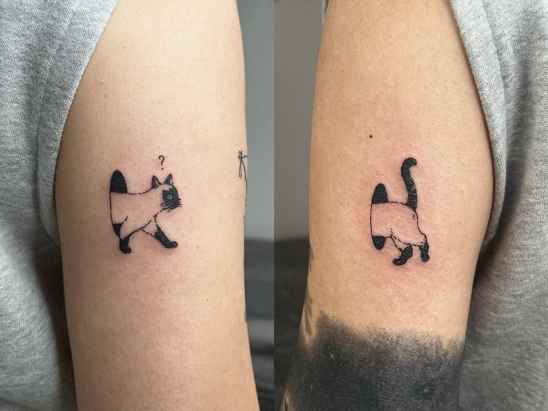 Tattoo by @555museum — fine_line, minimalist