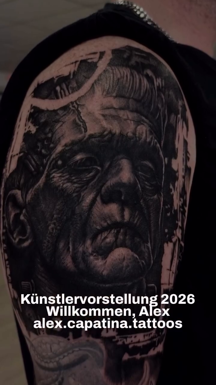 Tattoo by @alex.capatina.tattoos โ black_and_grey, realism