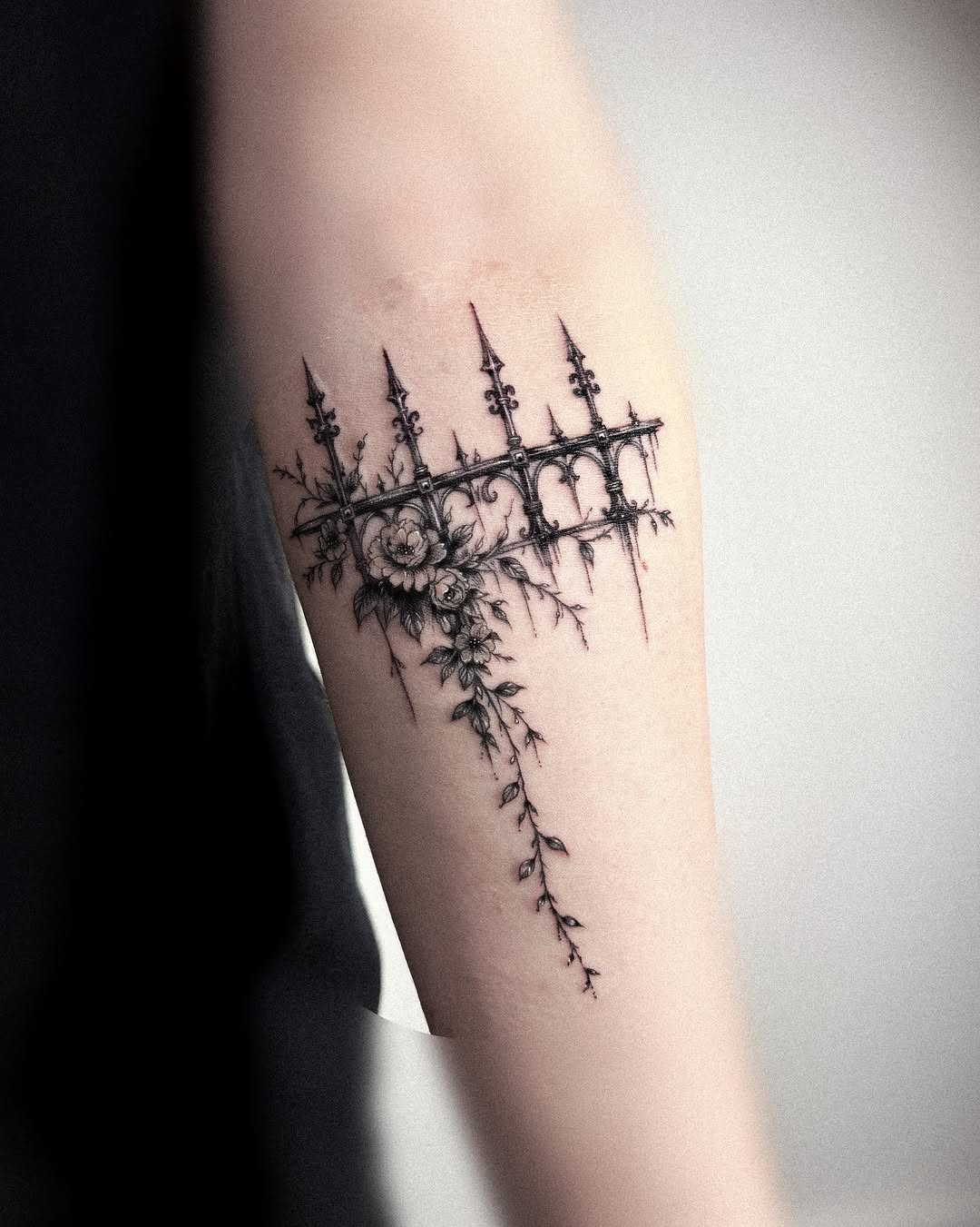 Tattoo by @swani_tattoo — fine_line, black_and_grey