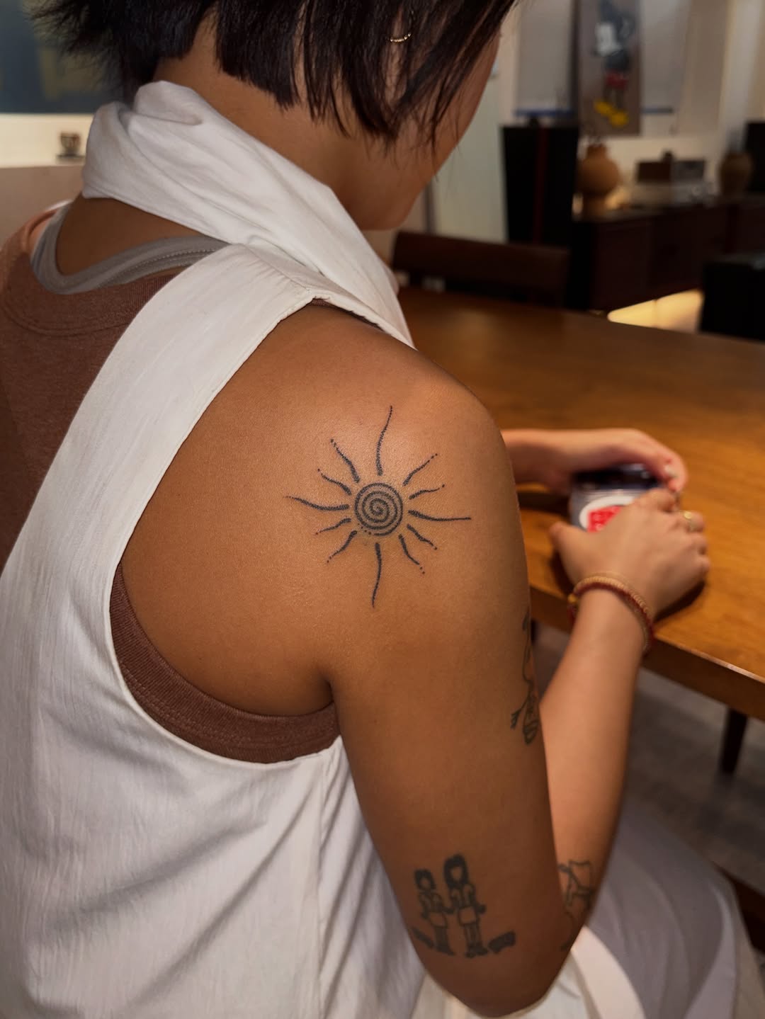 Tattoo by @aaaaaaaayotime — fine_line