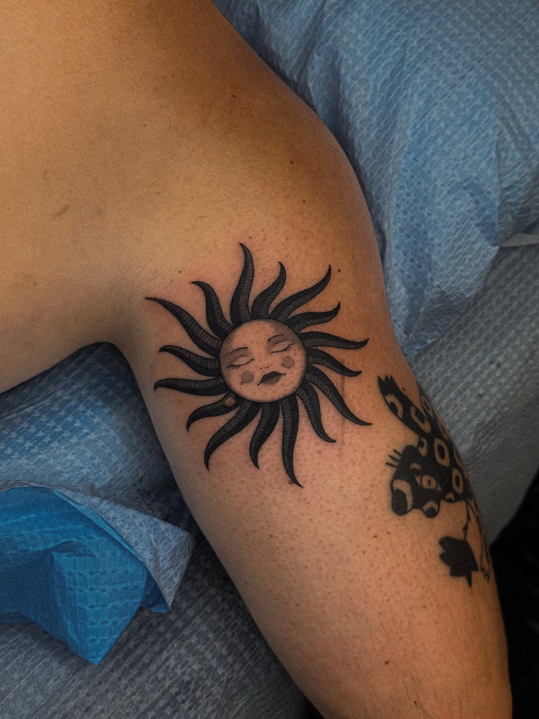 Tattoo by @peur_bleue.tattoo β black_and_grey, illustrative