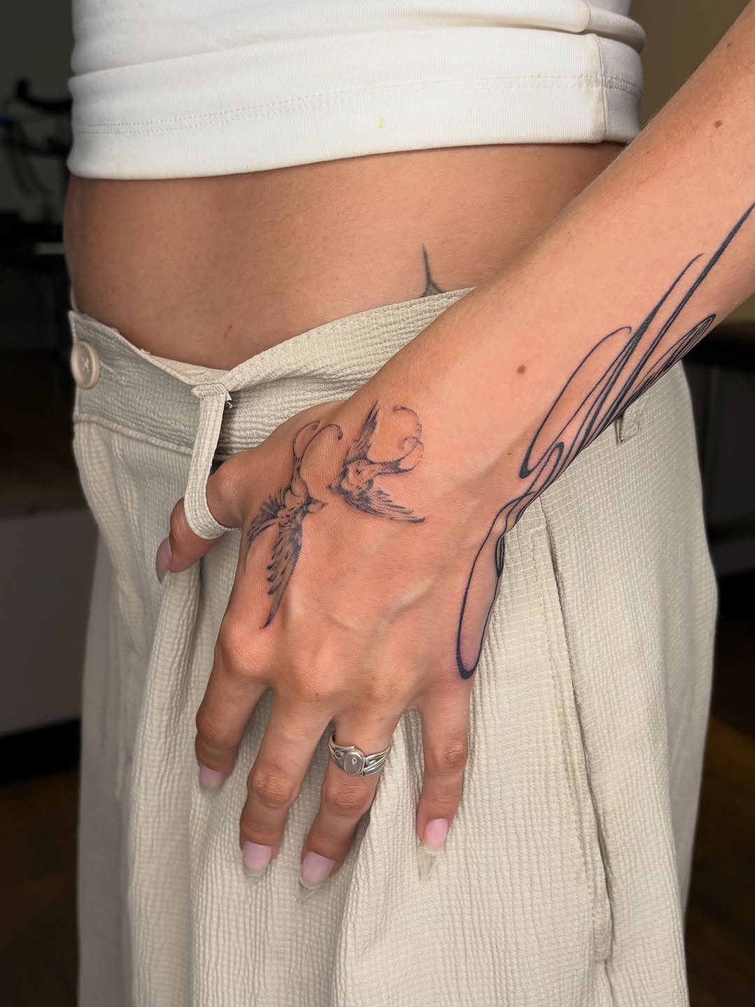 Tattoo by @eeelleventh — fine_line, lettering_script