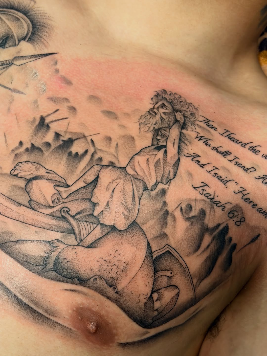 Tattoo by @auraink.studio β black_and_grey, realism