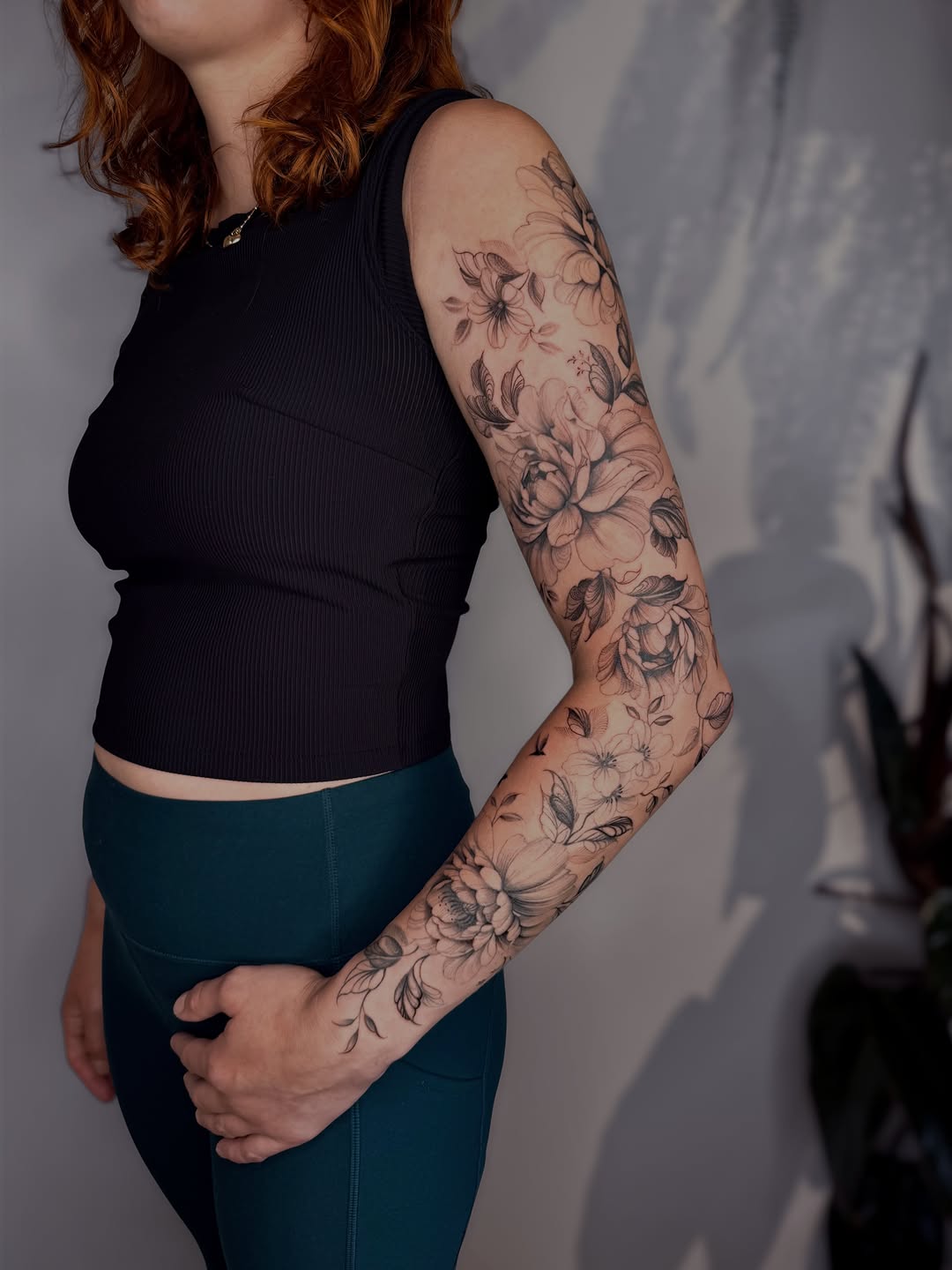 Tattoo by @slaubcreation — fine_line, black_and_grey