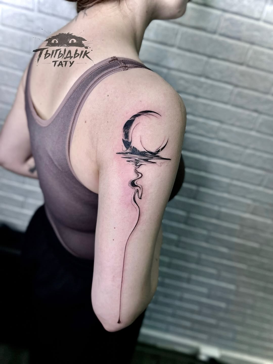 Tattoo by @tygydyk_tattoo — fine_line, black_and_grey