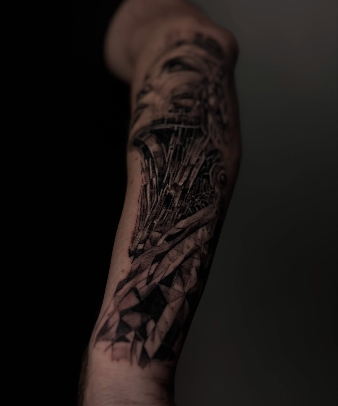 Tattoo by @fabian.hellberg — black_and_grey, geometric