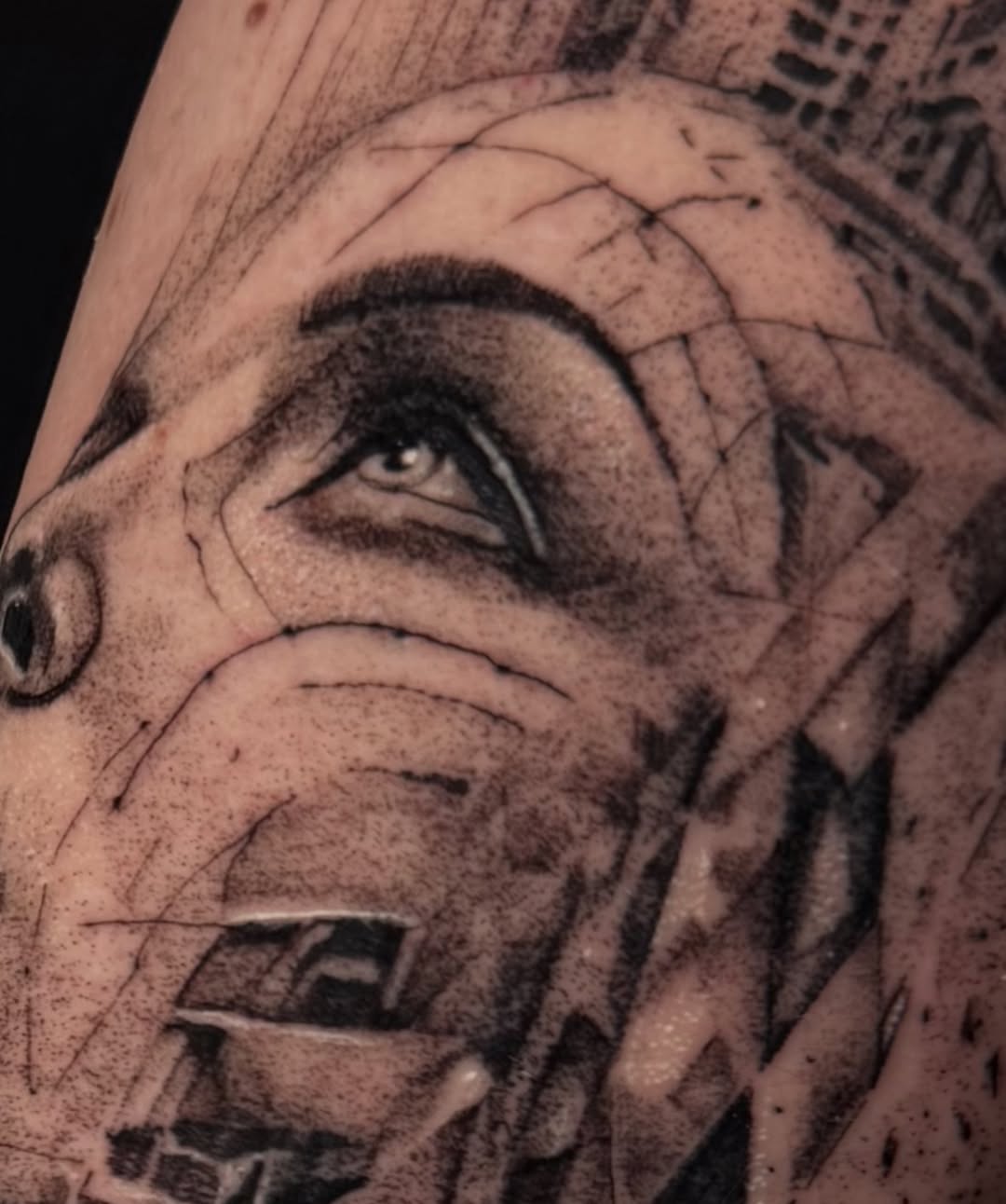 Tattoo by @fabian.hellberg — realism, black_and_grey