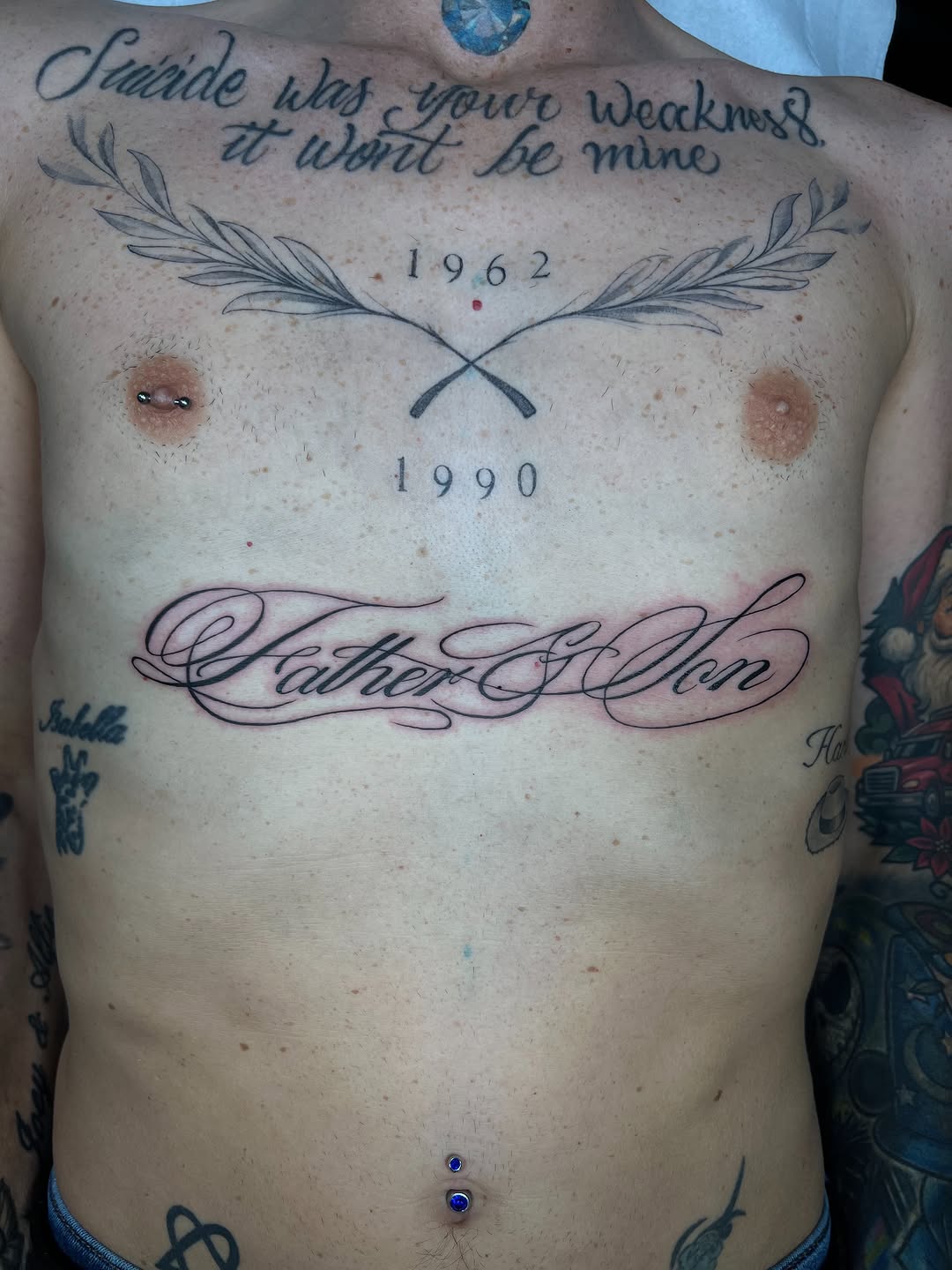Tattoo by @soppa_tattoo — lettering_script, fine_line