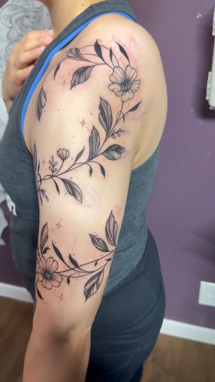 Tattoo by @chaotic_zen_arts — fine_line