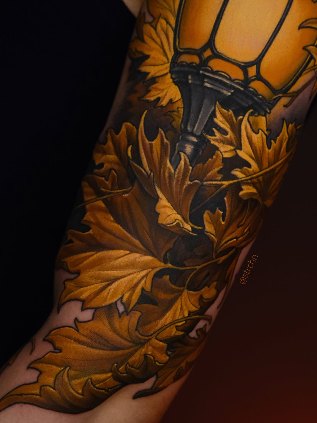 Tattoo by @strchn — realism, black_and_grey