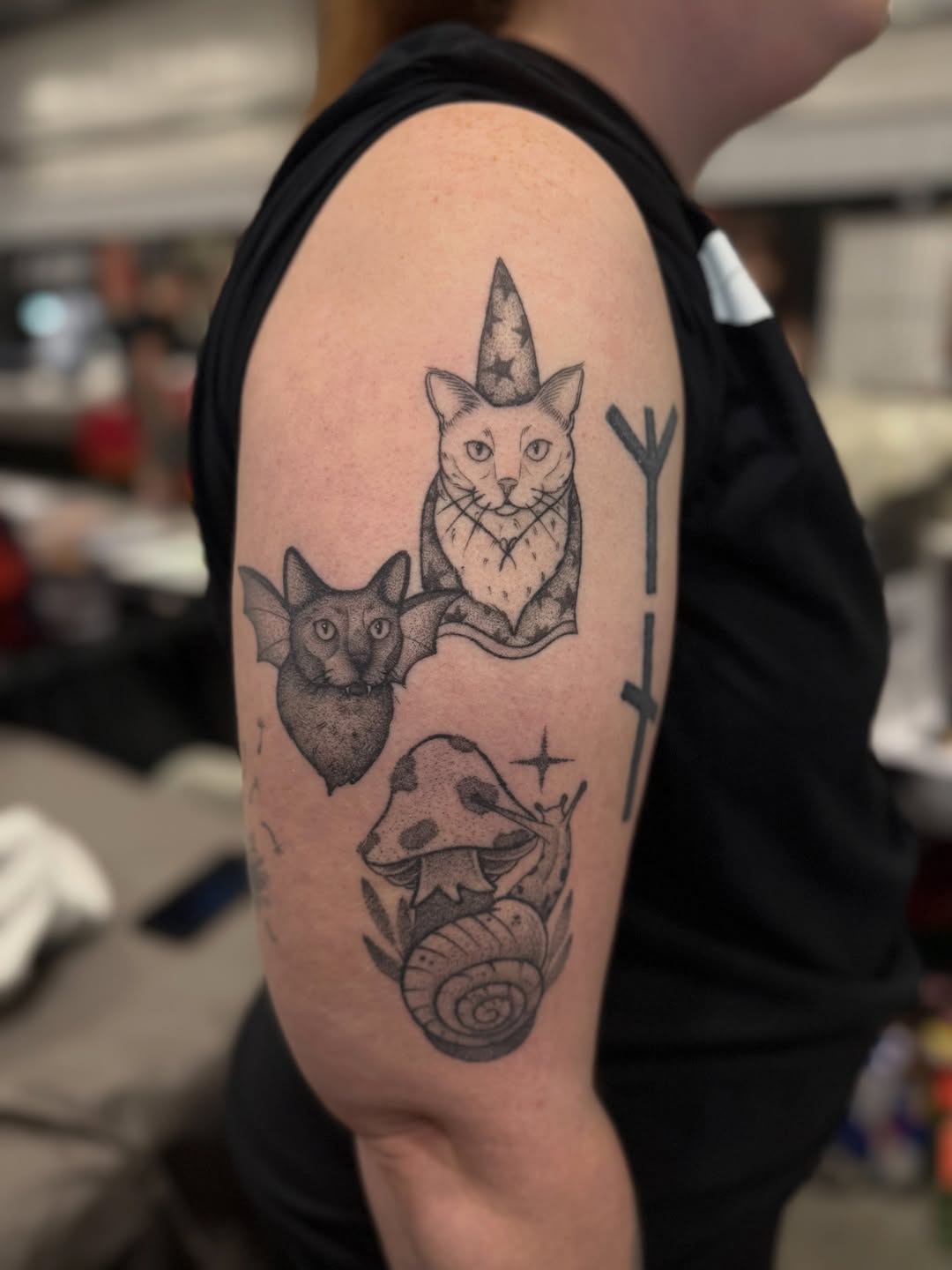 Tattoo by @copaceticink โ black_and_grey, illustrative