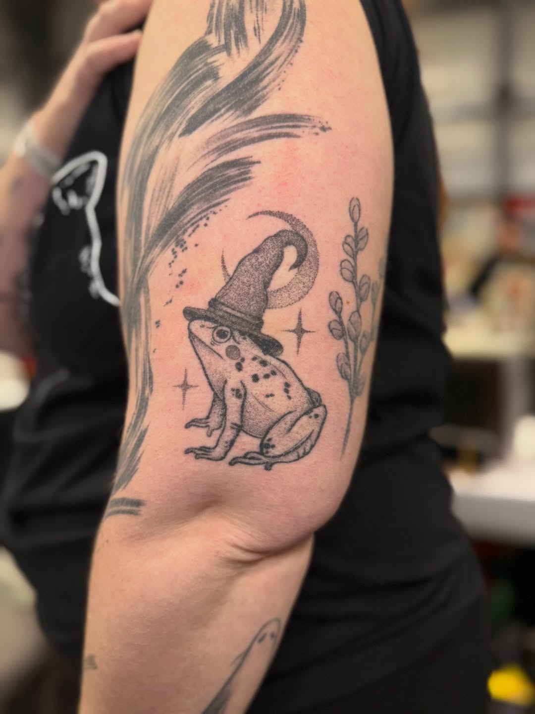 Tattoo by @copaceticink โ dotwork, illustrative