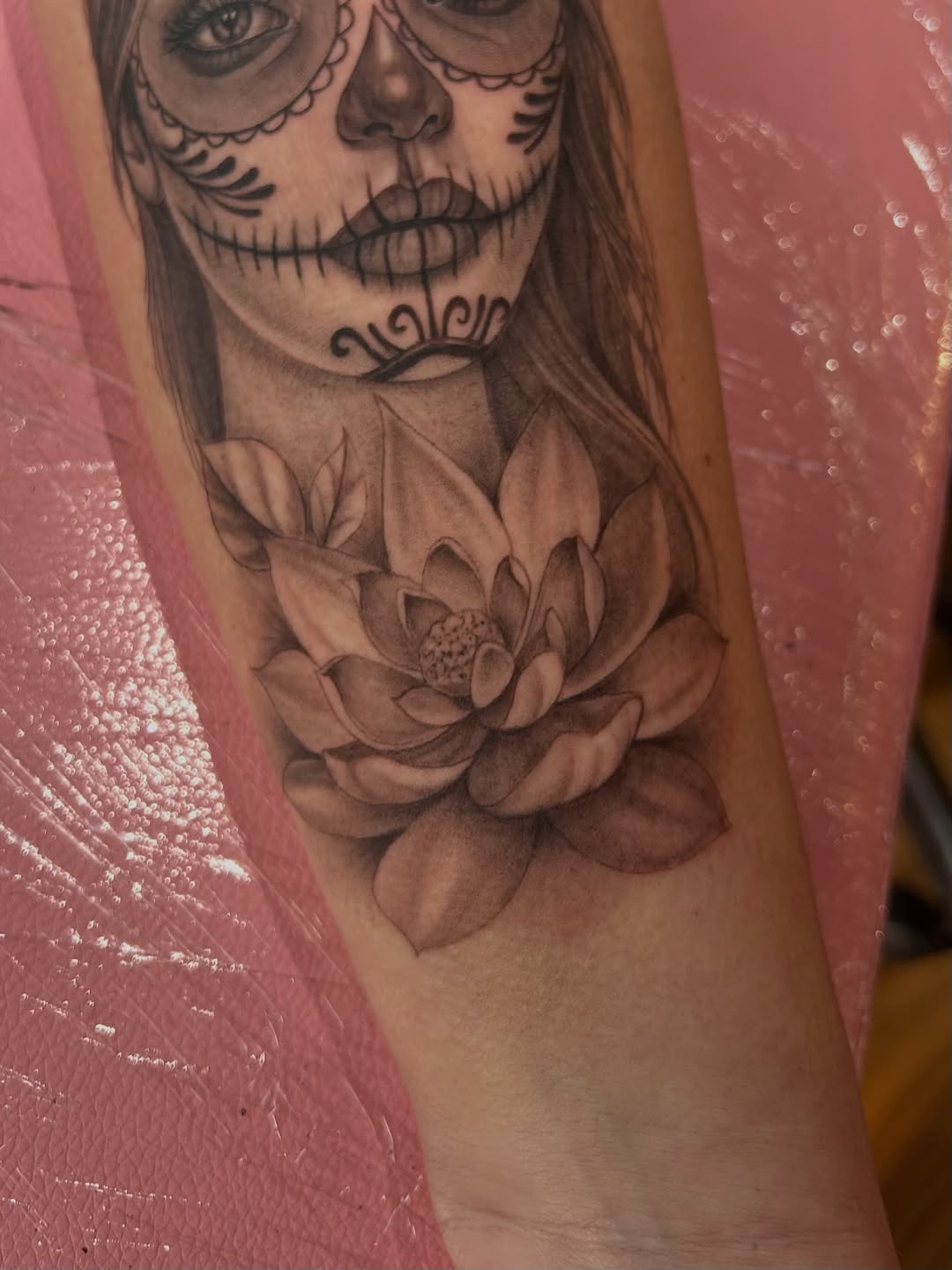 Tattoo by @khloztatz β realism, black_and_grey