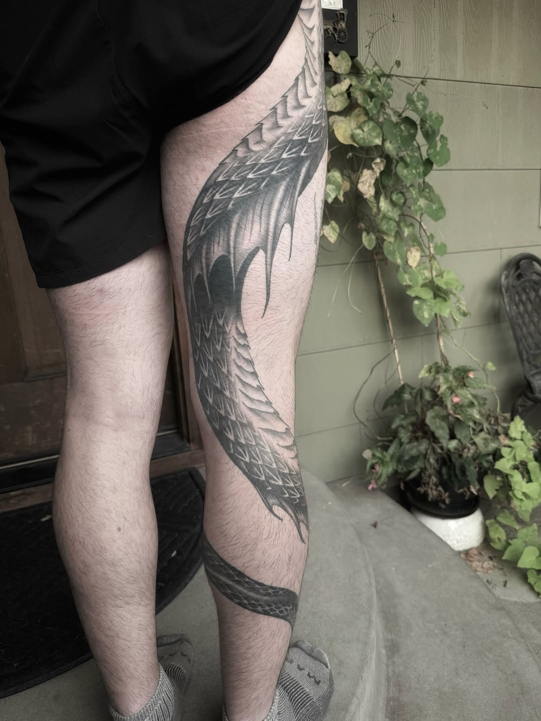 Tattoo by @sanctumsenunatattoo โ black_and_grey, realism