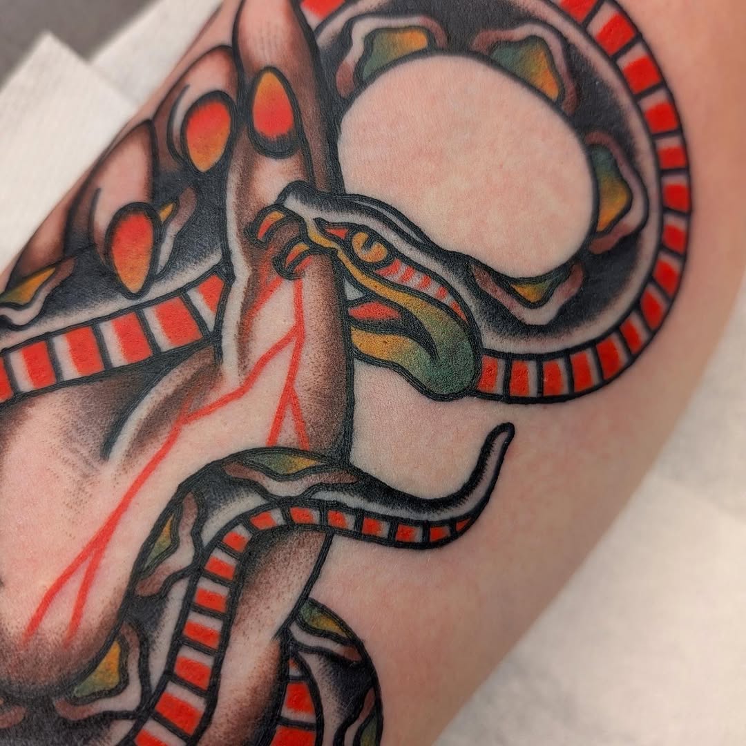 Tattoo by @jessicadoestattoos — american_traditional