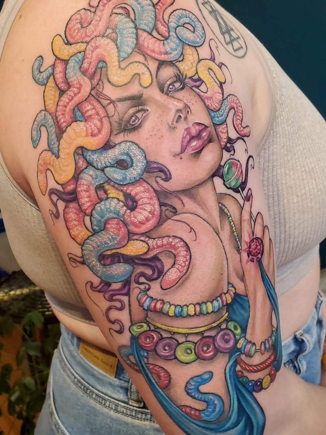 Tattoo by @erinrietzetattoo — realism, new_school