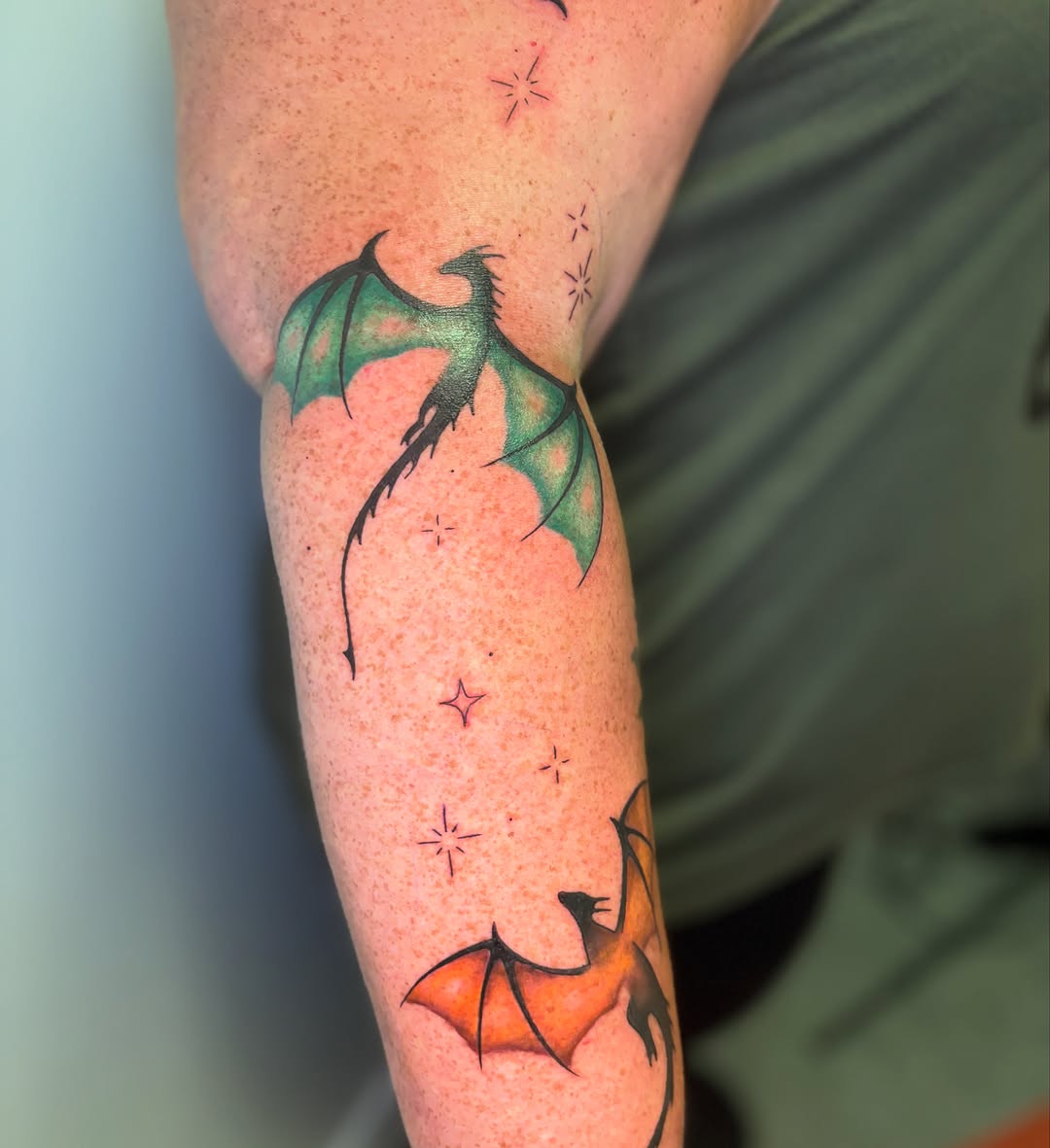 Tattoo by @draventoewstattoo β new_school